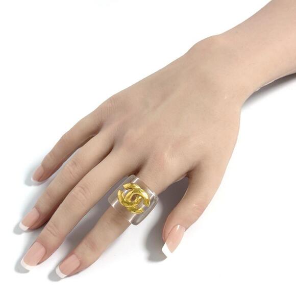 CHANEL Logo Ring - Picture 10 of 10